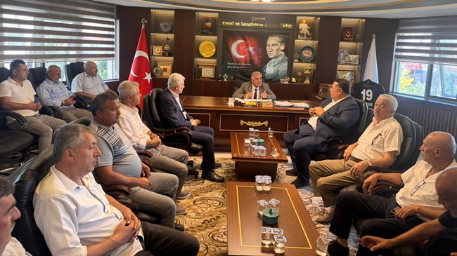 MİLLETVEKİLİ KAYA, ODA BAŞKANLARINI DİNLEDİ